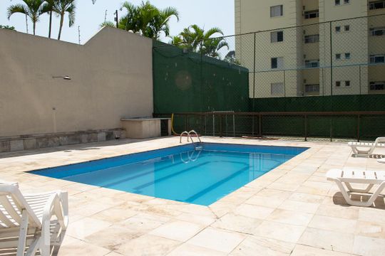 PISCINA de apartamento para alugar com 3 quartos, 74m² em Parque Mandaqui, São Paulo