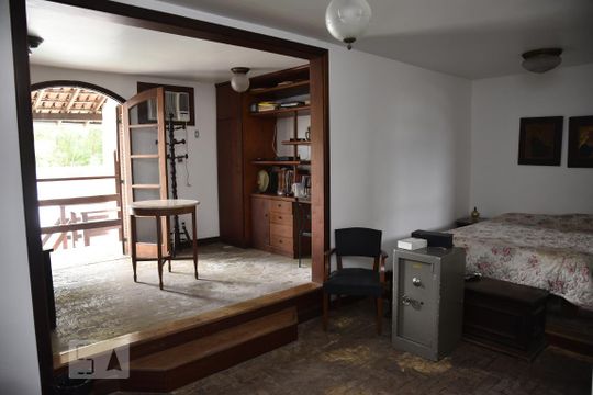 Quarto 3 Mobiliado - Suíte 1 de casa de condomínio para alugar com 4 quartos, 450m² em Pechincha, Rio de Janeiro