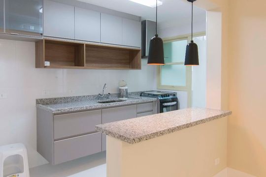 Cozinha de apartamento à venda com 2 quartos, 76m² em Santana, São Paulo