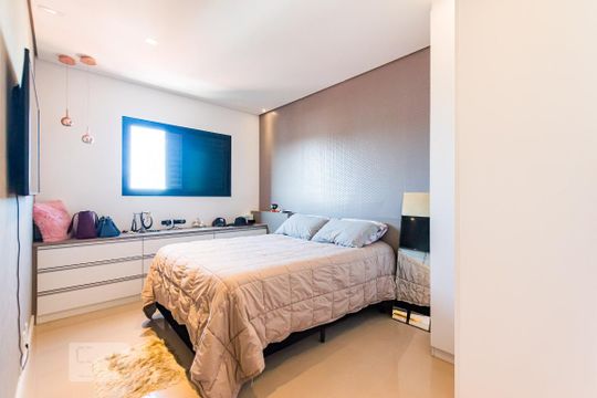 Suíte de apartamento à venda com 2 quartos, 60m² em Jardim Dom Bosco, Campinas