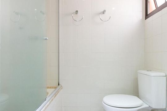 Banheiro Suíte de apartamento para alugar com 2 quartos, 60m² em Jardim Paulista, São Paulo