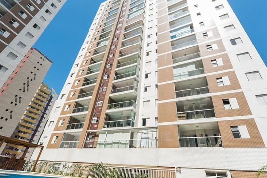 Fachada de apartamento à venda com 3 quartos, 102m² em Baeta Neves, São Bernardo do Campo