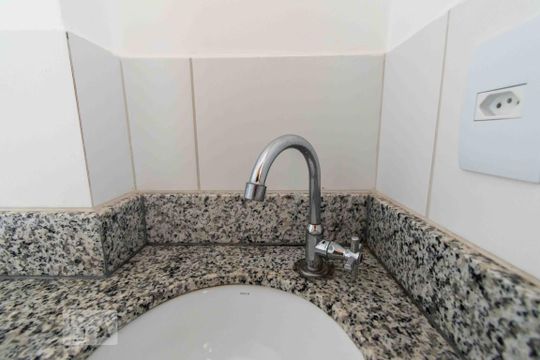 Pia do Banheiro 02 de kitnet/studio à venda com 1 quarto, 40m² em Norte (águas Claras), Brasília
