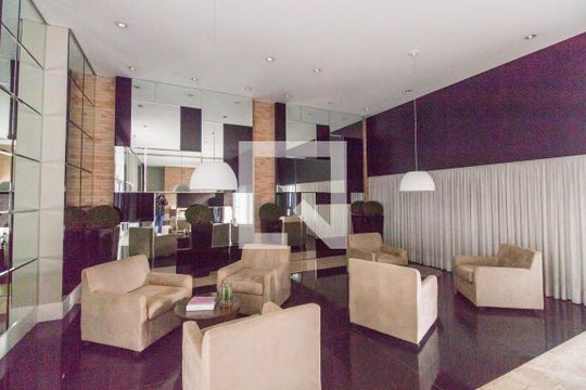 Hall social de apartamento à venda com 2 quartos, 107m² em Tamboré, Barueri