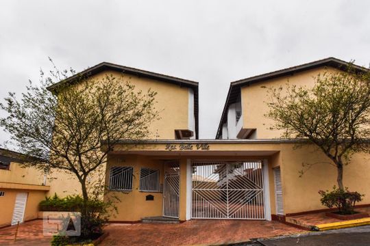 Fachada de casa de condomínio à venda com 3 quartos, 138m² em Demarchi, São Bernardo do Campo