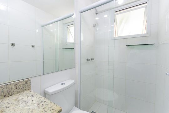 Banheiro Social de apartamento à venda com 2 quartos, 63m² em Praça da Bandeira, Rio de Janeiro