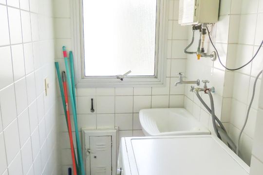 Área de serviço de apartamento à venda com 2 quartos, 74m² em Planalto Paulista, São Paulo