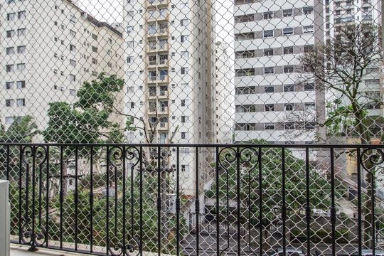 Sala de estar varanda de apartamento para alugar com 2 quartos, 112m² em Sumarezinho, São Paulo