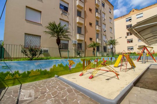 Área Comum - Playground de apartamento para alugar com 1 quarto, 44m² em Protásio Alves, Porto Alegre