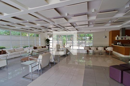 Área comum - Salão de festas de apartamento à venda com 2 quartos, 69m² em Vila Andrade, São Paulo