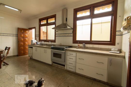 Cozinha de casa à venda com 4 quartos, 390m² em Castelo, Belo Horizonte