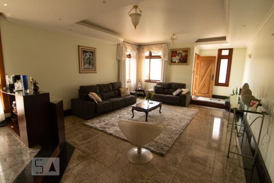 Sala de Estar de casa à venda com 4 quartos, 390m² em Castelo, Belo Horizonte
