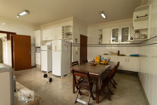 Cozinha de casa à venda com 4 quartos, 390m² em Castelo, Belo Horizonte