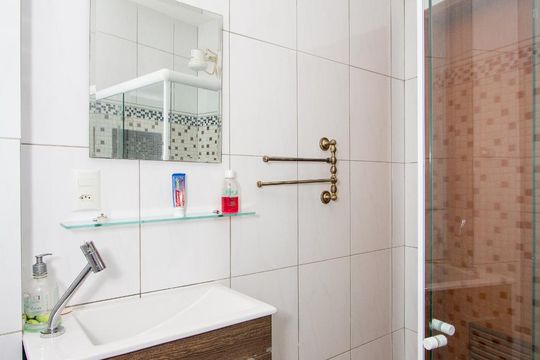 Banheiro de kitnet/studio à venda com 1 quarto, 27m² em Centro, Rio de Janeiro