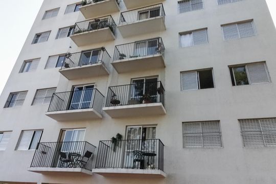 Fachada de apartamento para alugar com 3 quartos, 76m² em Jardim Bonfiglioli, São Paulo