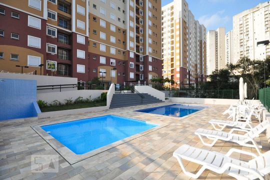 Piscina de apartamento para alugar com 2 quartos, 55m² em Vila Andrade, São Paulo