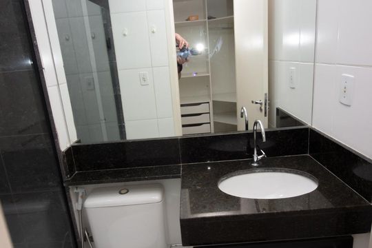 Banheiro Suíte de apartamento para alugar com 2 quartos, 58m² em Taquara, Rio de Janeiro