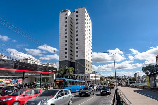 Fachada de apartamento para alugar com 2 quartos, 70m² em Silveira, Belo Horizonte