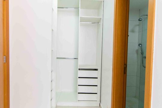 Quarto de apartamento para alugar com 1 quarto, 44m² em Norte (águas Claras), Brasília