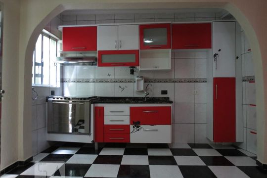 Cozinha de casa à venda com 3 quartos, 120m² em Santo Antônio, Osasco