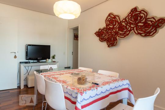 Sala de Almoço de apartamento à venda com 3 quartos, 210m² em Cidade Monções, São Paulo
