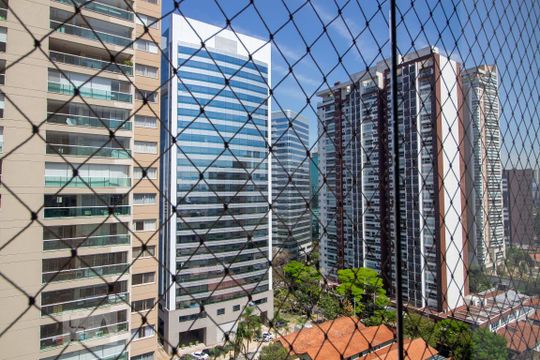 Vista de apartamento à venda com 3 quartos, 210m² em Cidade Monções, São Paulo