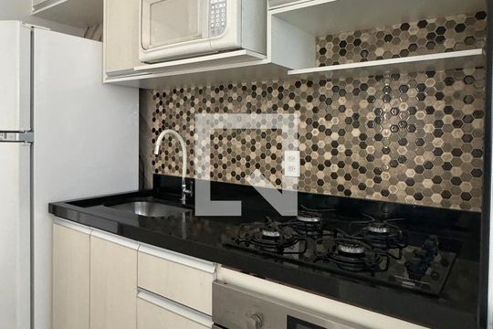 Cozinha de apartamento à venda com 2 quartos, 53m² em Centro, Barueri