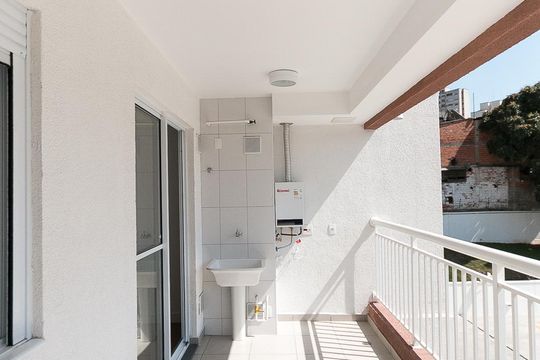 varanda de apartamento para alugar com 1 quarto, 35m² em Cambuci, São Paulo