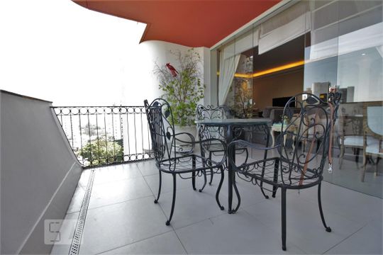 Varanda de apartamento à venda com 4 quartos, 312m² em Vila Andrade, São Paulo