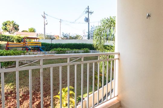 Sacada de apartamento à venda com 2 quartos, 63m² em Parque Brasília, Campinas