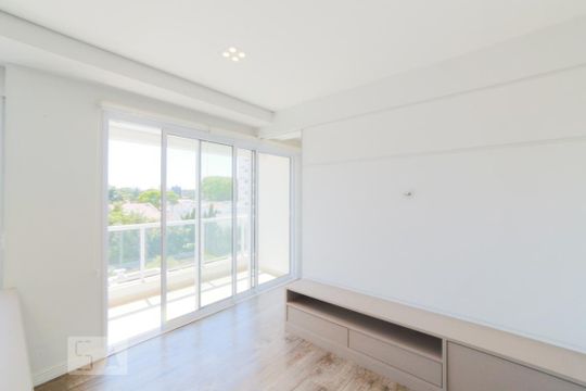 Sala de apartamento para alugar com 1 quarto, 38m² em Campo Belo, São Paulo