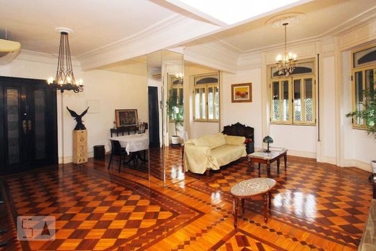 Sala de apartamento para alugar com 3 quartos, 161m² em Flamengo, Rio de Janeiro