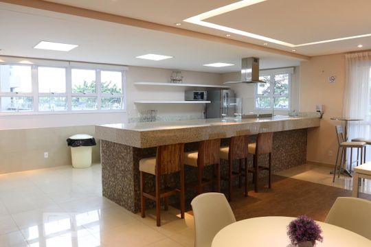 Salão de festas de apartamento à venda com 2 quartos, 65m² em Anchieta, São Bernardo do Campo