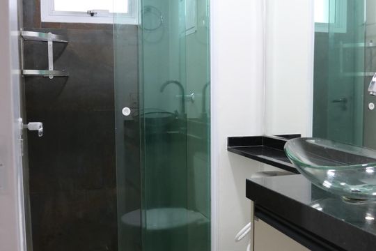 Banheiro Suite de apartamento à venda com 2 quartos, 65m² em Anchieta, São Bernardo do Campo