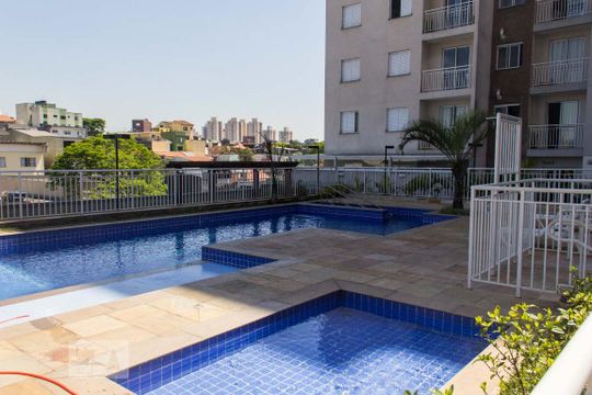 Área comum - Piscina de apartamento para alugar com 3 quartos, 64m² em Centro, Diadema