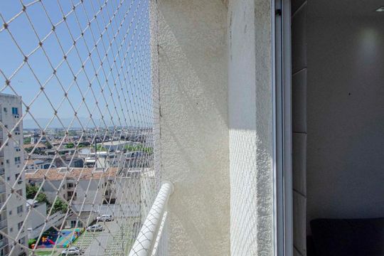 Varanda da Sala de apartamento à venda com 2 quartos, 53m² em São Cristóvão, Rio de Janeiro