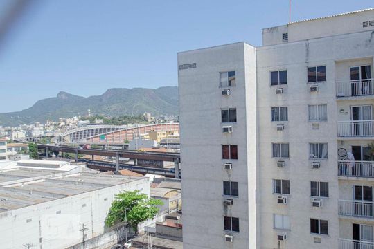 Vista do Quarto 1 de apartamento à venda com 2 quartos, 53m² em São Cristóvão, Rio de Janeiro