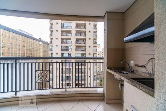 Varanda Gourmet de apartamento para alugar com 4 quartos, 97m² em Centro, Santo André