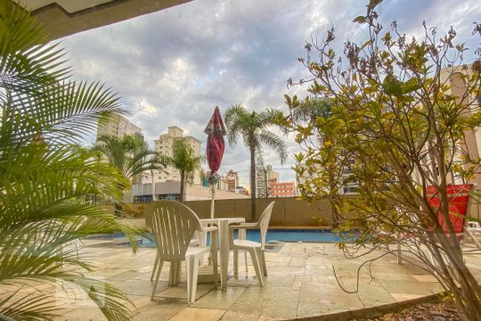 Área comum - Piscina de apartamento para alugar com 4 quartos, 97m² em Centro, Santo André