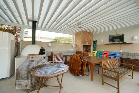 Área comum - Churrasqueira de apartamento para alugar com 2 quartos, 61m² em Parque da Vila Prudente, São Paulo