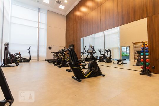 Academia - Condomínio de kitnet/studio à venda com 1 quarto, 50m² em Vila Cruzeiro, São Paulo