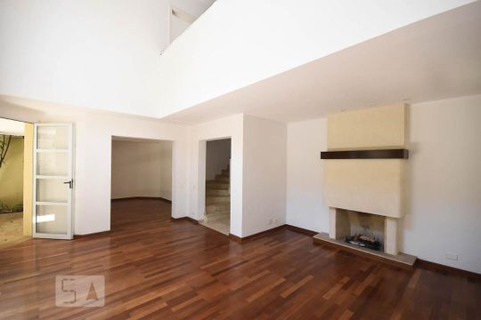 Sala de casa de condomínio para alugar com 3 quartos, 456m² em Morumbi, São Paulo