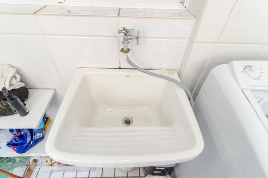Lavanderia de apartamento para alugar com 1 quarto, 59m² em Mirandópolis, São Paulo