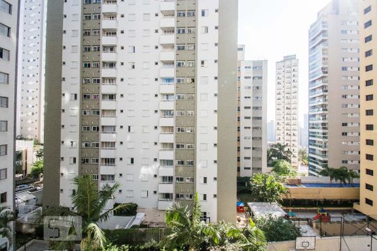 Vista da Sala de apartamento para alugar com 3 quartos, 95m² em Vila Mariana, São Paulo