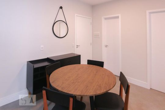 Sala de apartamento à venda com 1 quarto, 33m² em Barra Funda, São Paulo