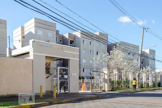 Fachada do condomínio de apartamento para alugar com 2 quartos, 42m² em Mato Grande, Canoas