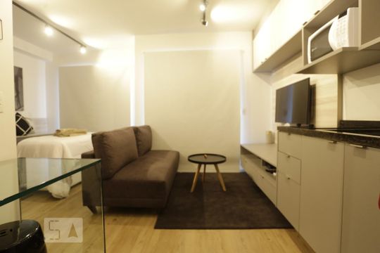 Studio de kitnet/studio para alugar com 1 quarto, 35m² em Campos Elíseos, São Paulo