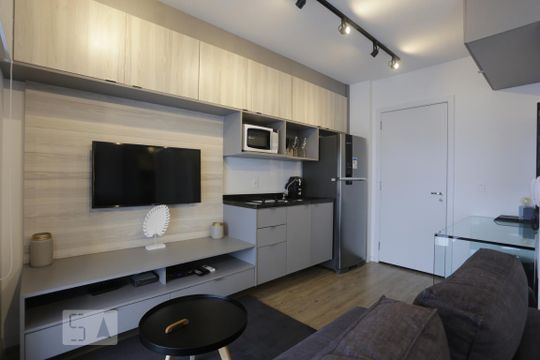 Studio de kitnet/studio para alugar com 1 quarto, 35m² em Campos Elíseos, São Paulo