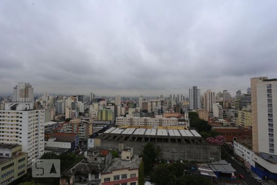 Vista de kitnet/studio para alugar com 1 quarto, 35m² em Campos Elíseos, São Paulo
