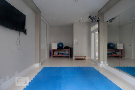 Sala de Ginástica de apartamento para alugar com 1 quarto, 57m² em Bela Vista, São Paulo